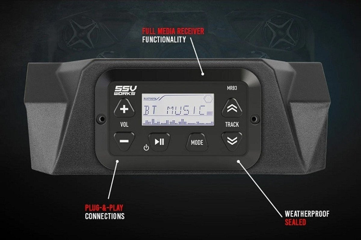 SSV Works 3 - Speaker Kit for Can - Am X3 | *Clearance* - Rad UTV Parts