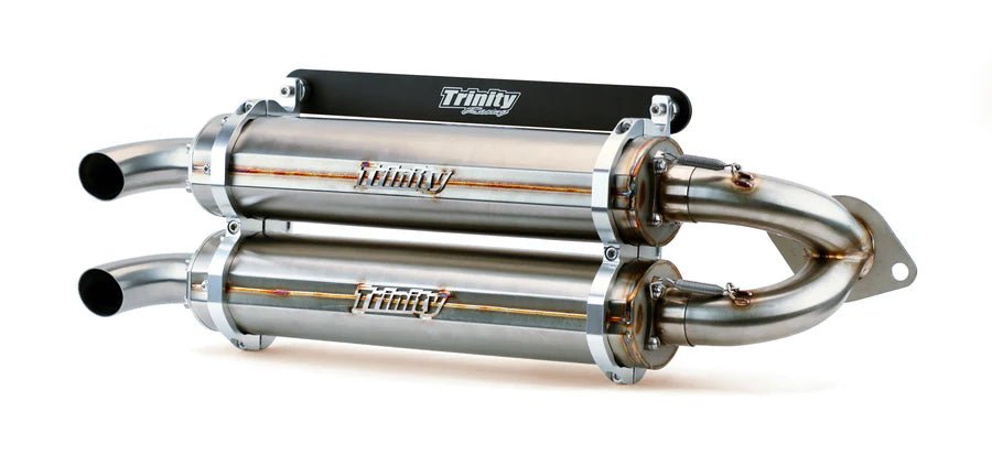 Trinity Racing RZR XP 1000 DUAL SLIP - ON Stage 5 Exhaust 2015 - 2023 Models - Rad UTV Parts