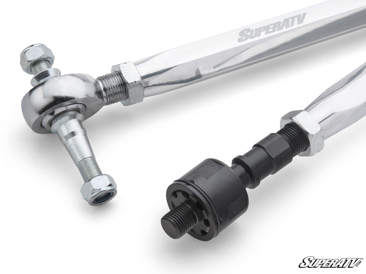 SuperATV Billet Aluminum Hex Tie Rod Kit for Long Travel Kits for Polaris Xpedition - image 2