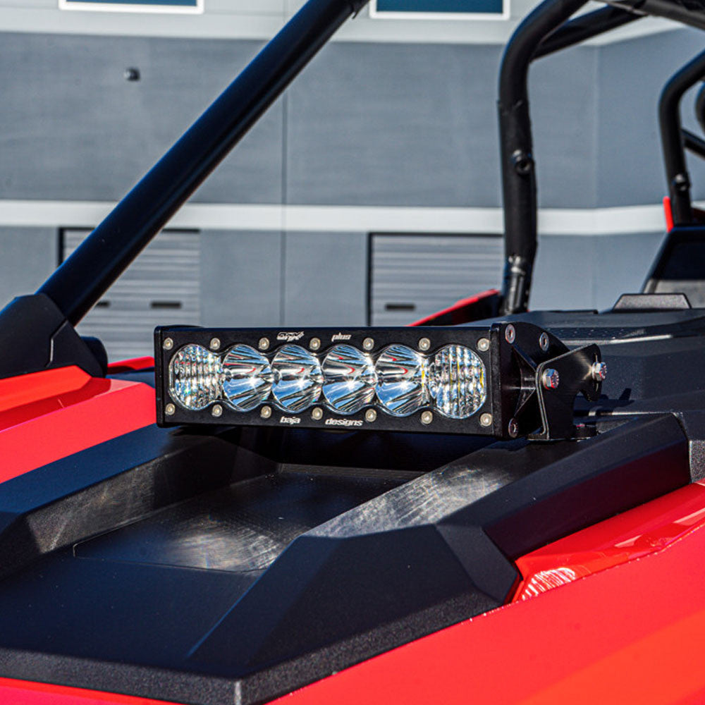 Baja Designs OnX6+ 10-inch hood light kit for Polaris RZR Pro XP
