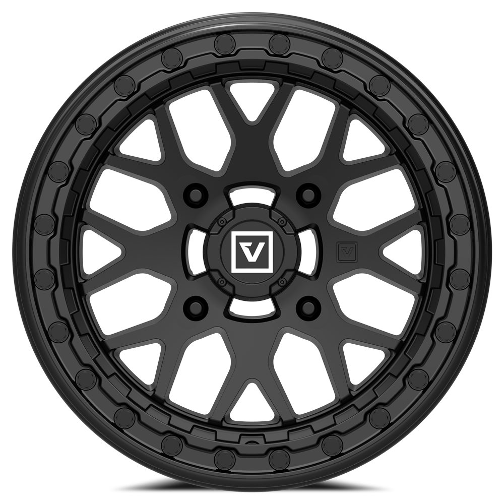 V07 Satin Black UTV Beadlock - Valor Offroad