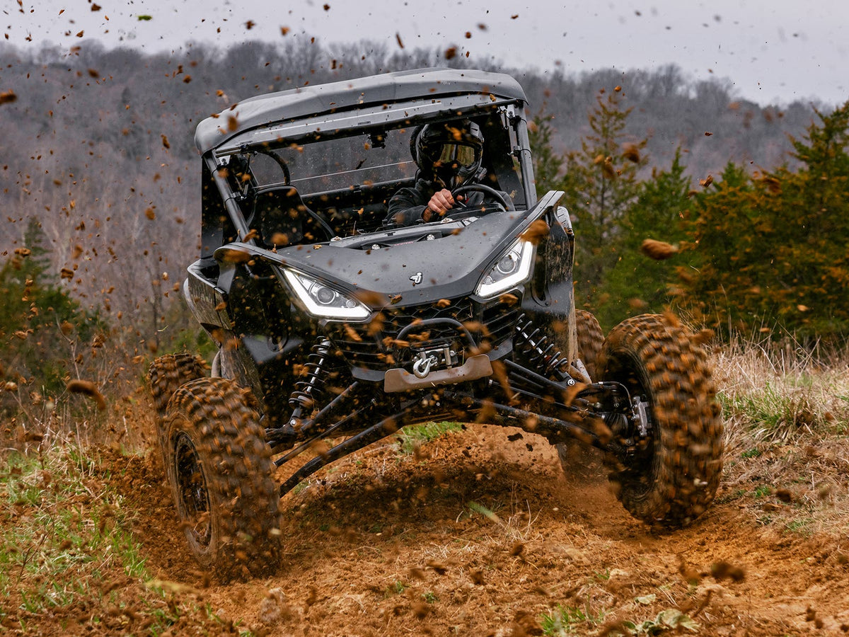 Standard XT Warrior Tires 32x10x15 on 15x10 Assault Industries Hellfire Matte Titanium Wheels 4/136 Pattern - image 6