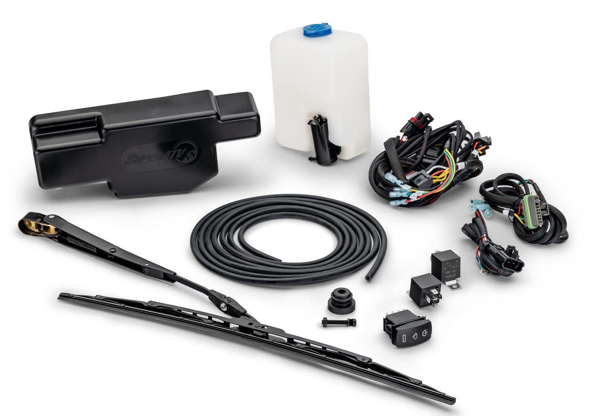 Electric UTV Windshield Wiper Kit for SuperATV MaxDrive Power Flip Glass Windshields - image 19