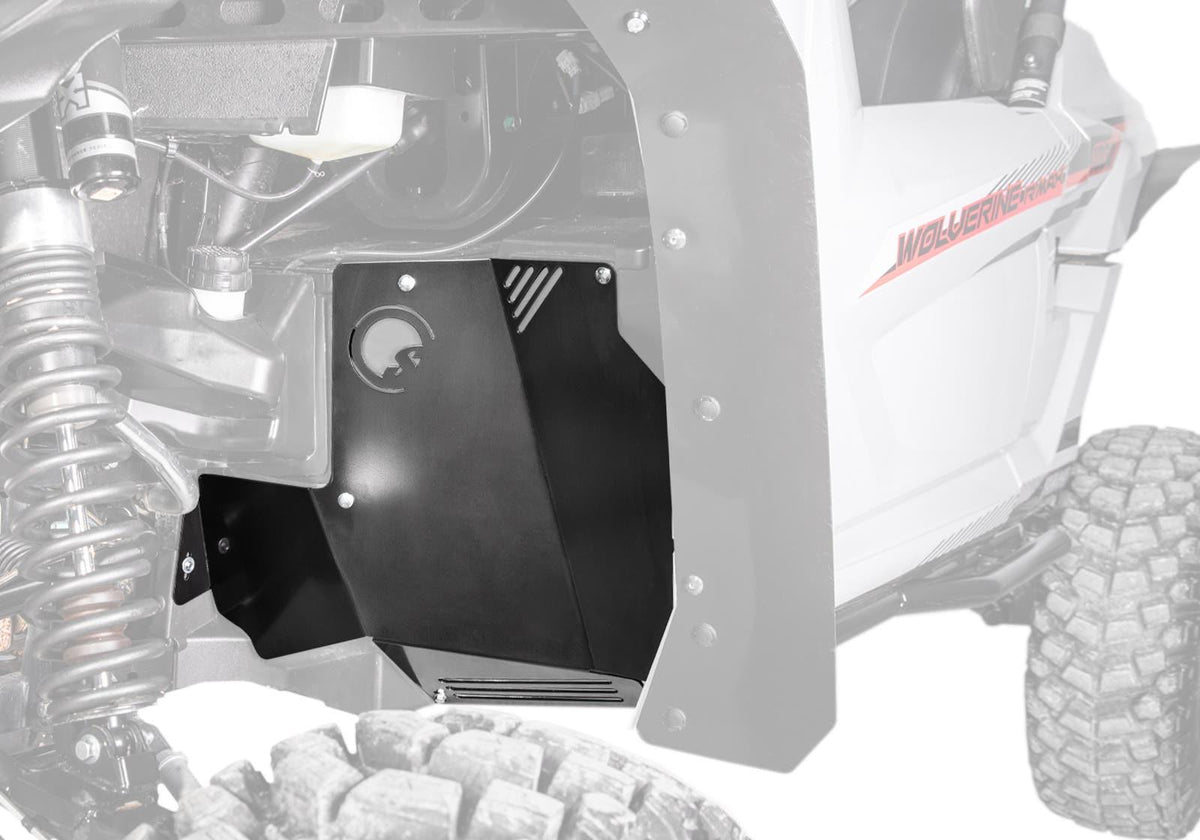 SuperATV Inner Fender Guards for Yamaha Wolverine X4