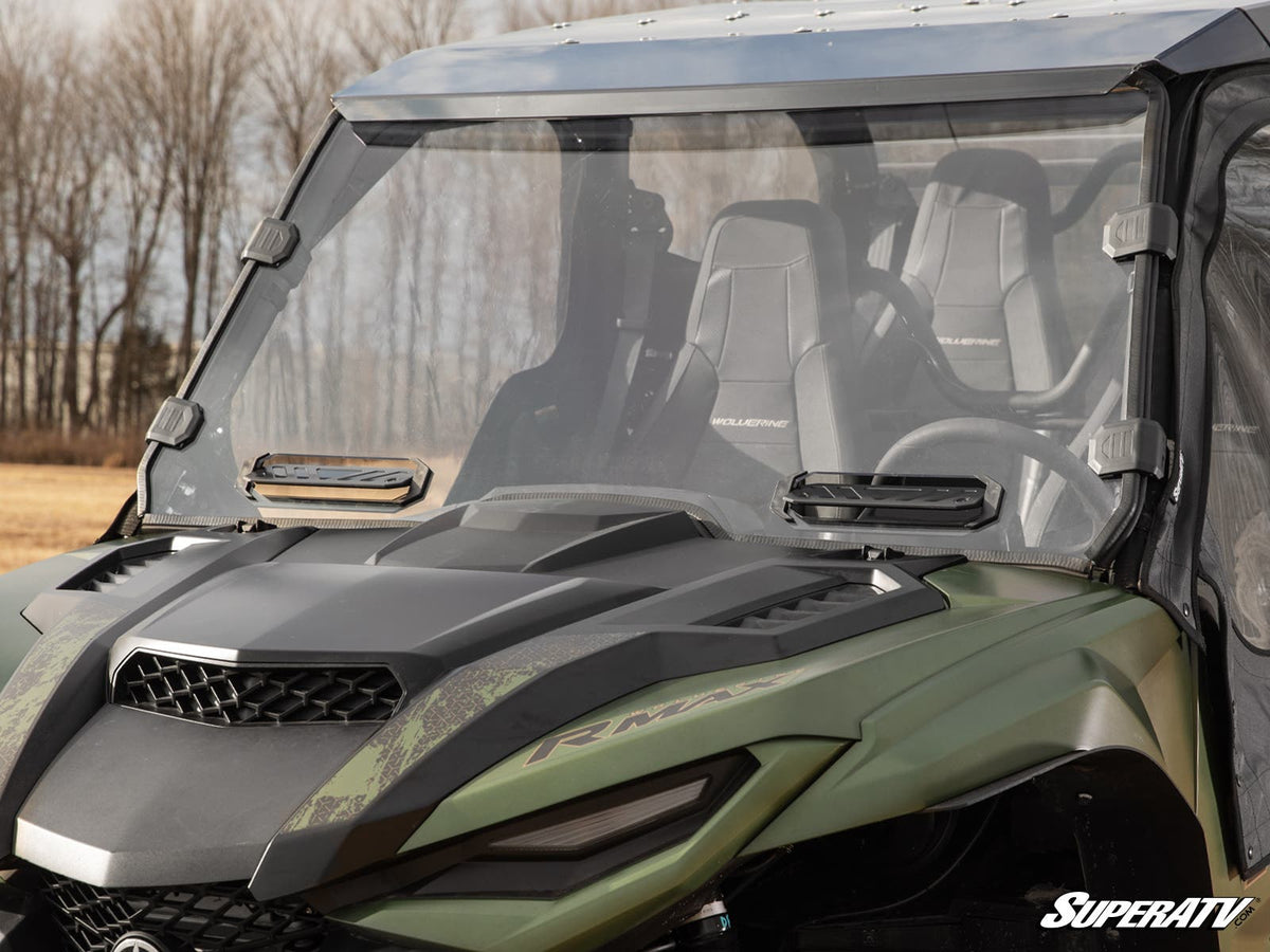 SuperATV Vented Full Windshield for Yamaha Wolverine RMAX - image 6