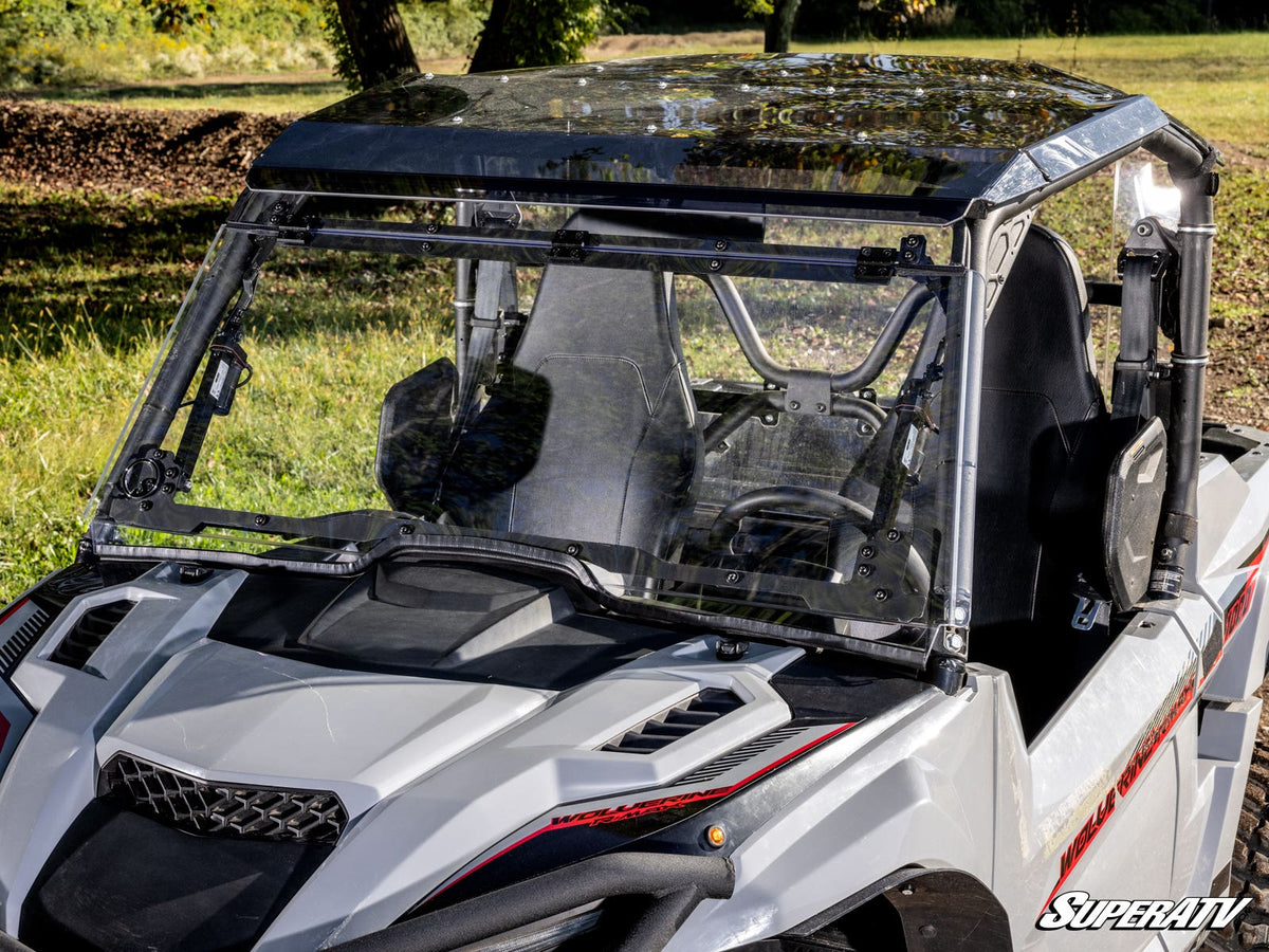 SuperATV MaxDrive Power Flip Windshield for Yamaha Wolverine X2 1000 - image 6