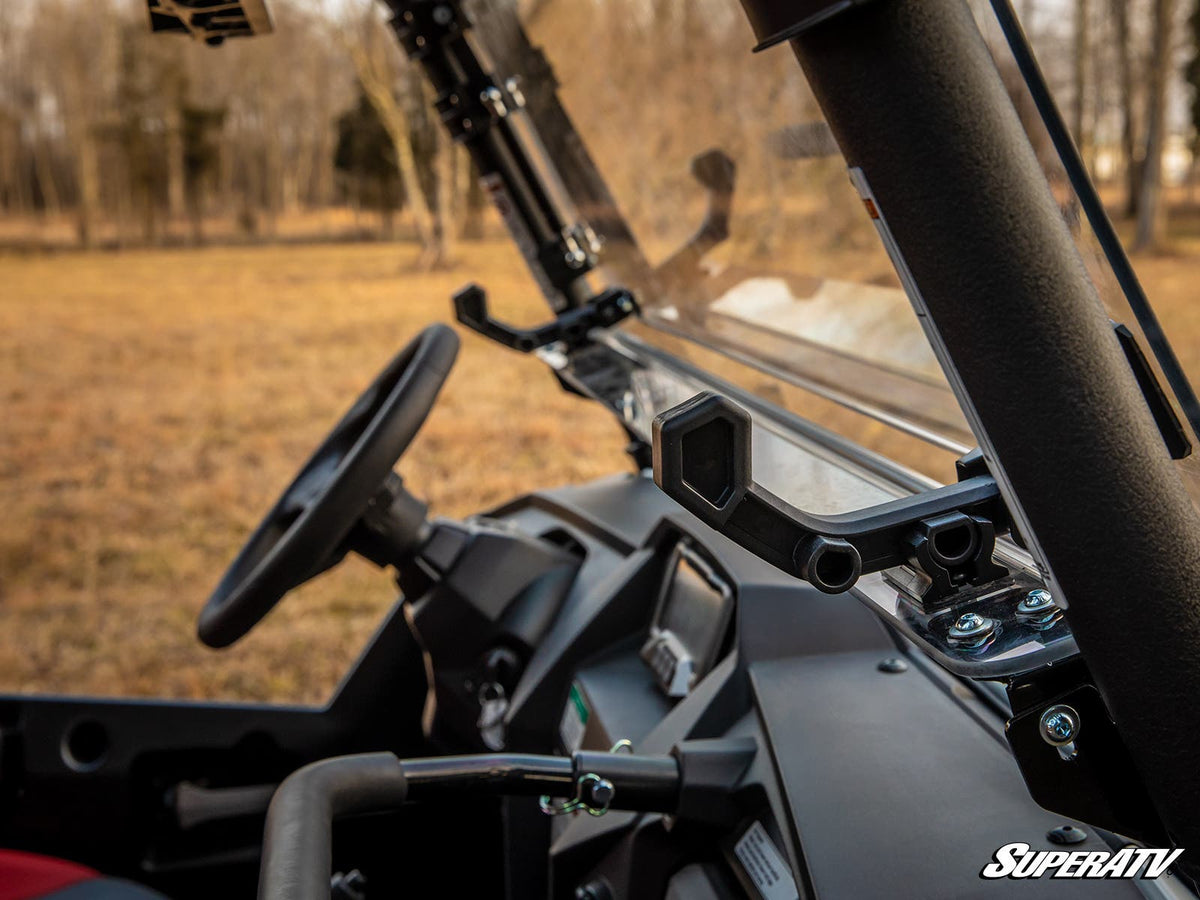 SuperATV Scratch Resistant Flip Windshield for Yamaha Wolverine X4 850 - image 11