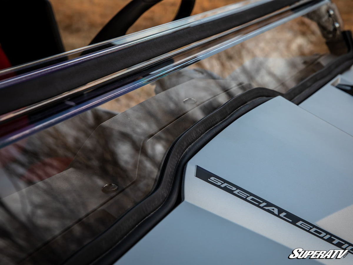 SuperATV Scratch Resistant Flip Windshield for Yamaha Wolverine X4 850 - image 12