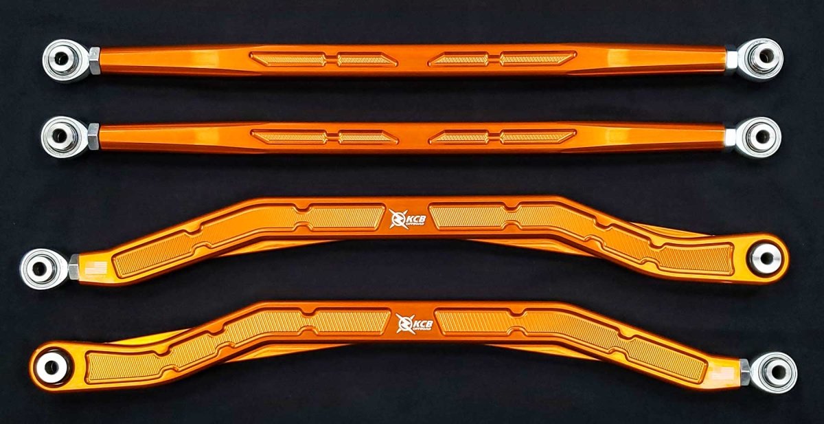 4-Pack Polaris RZR 64" High Clearance Radius Arms 7075 2014-2016 - Rad Parts