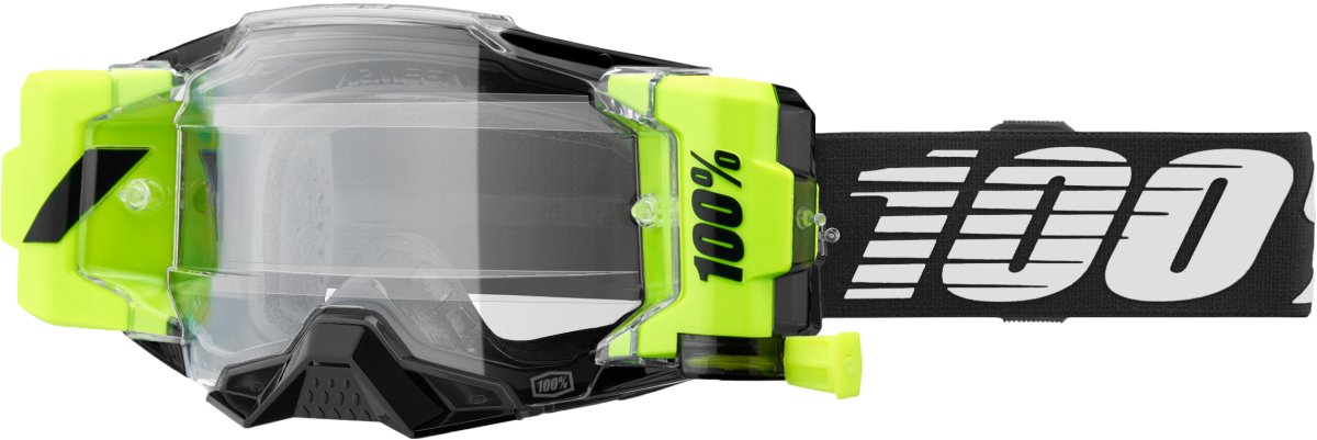 Armega Forecast Goggle Black Clear Lens - Rad Parts
