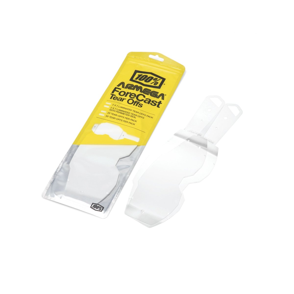 Armega Forecast Standard Tear Offs 50 Pk - Rad Parts