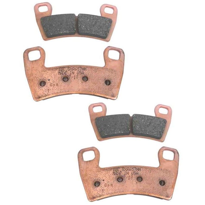 EBC SXR Series RZR Front or Rear Race Formula Brake Pads for RZR 1000 XP, RZR Turbo, - Rad Parts