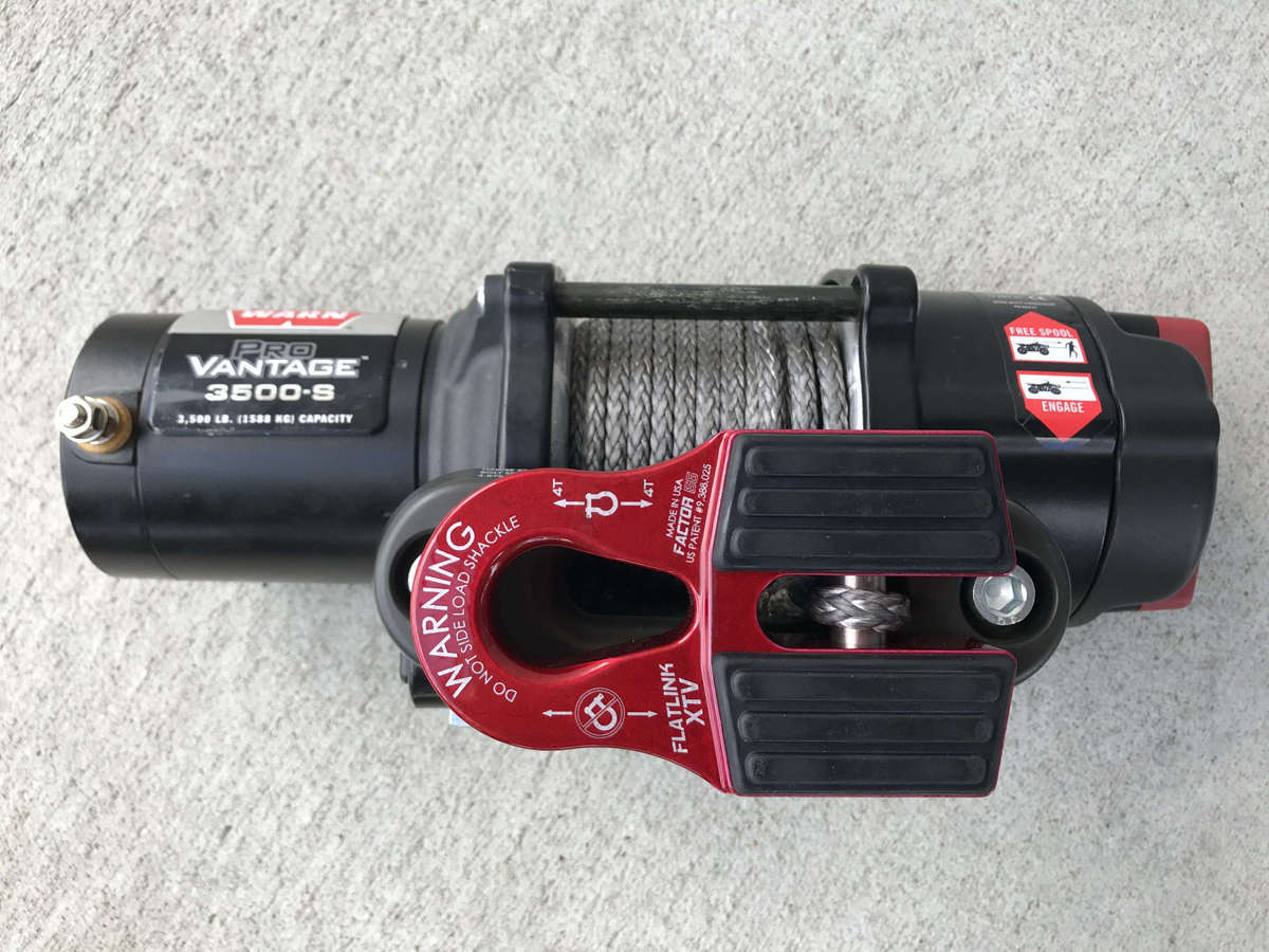 Factor 55 FlatLink XTV Shackle w/D-ring for UTV's - Rad Parts