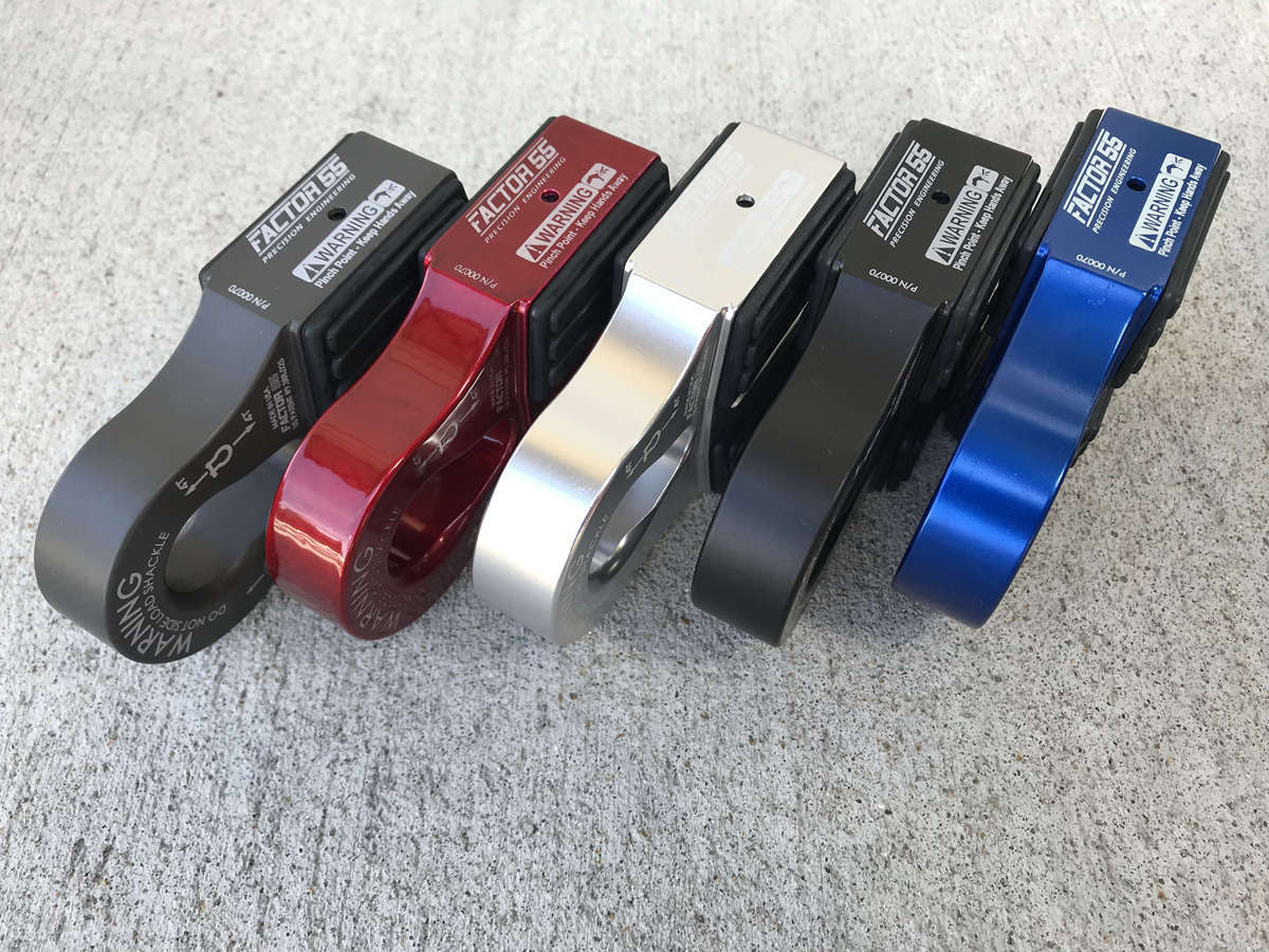 Factor 55 FlatLink XTV Shackle w/D-ring for UTV's - Rad Parts