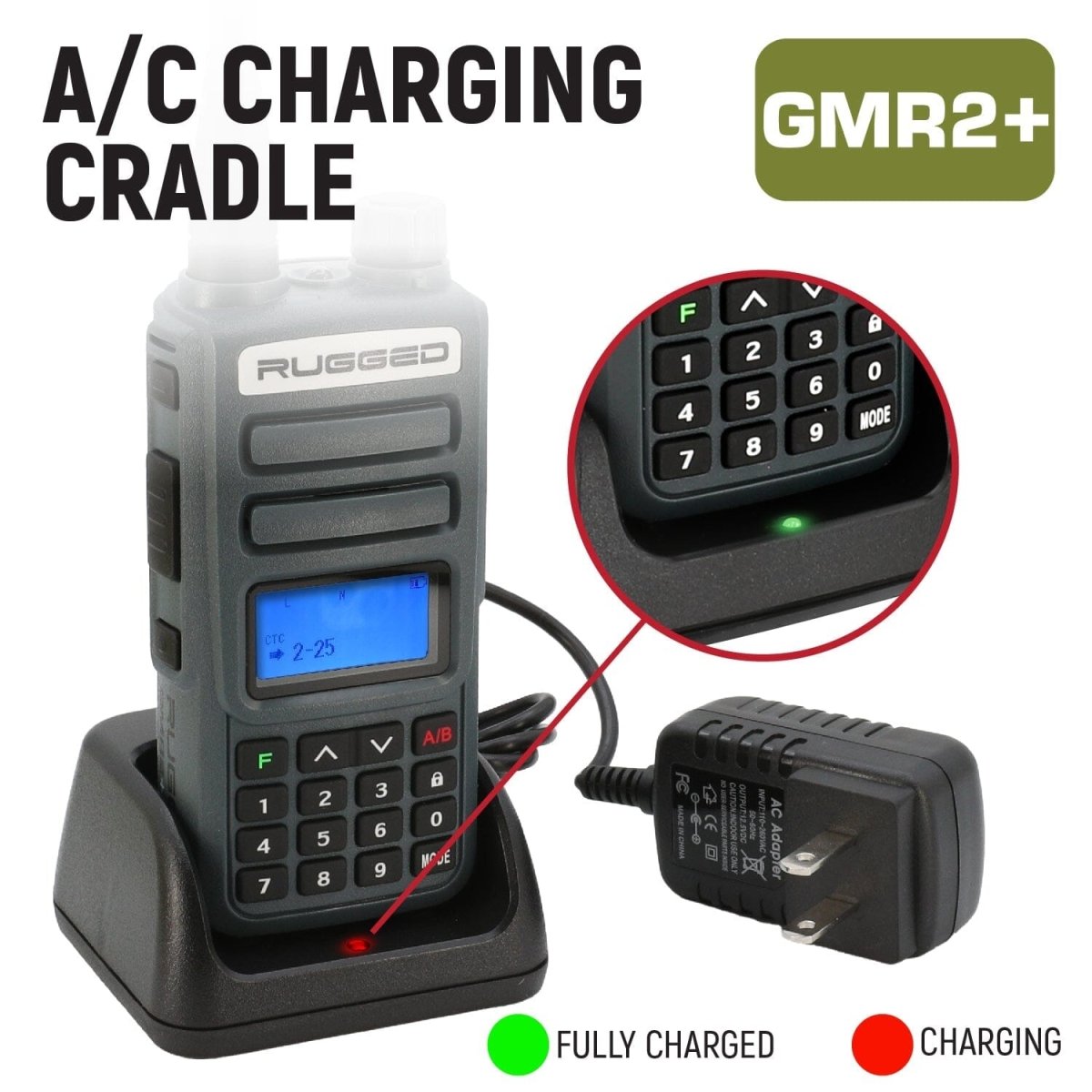 Gmr302 Rig GMR2 Plus GMRS Handheld Radios 2 Pack | Rugged Radios – Rad UTV Parts