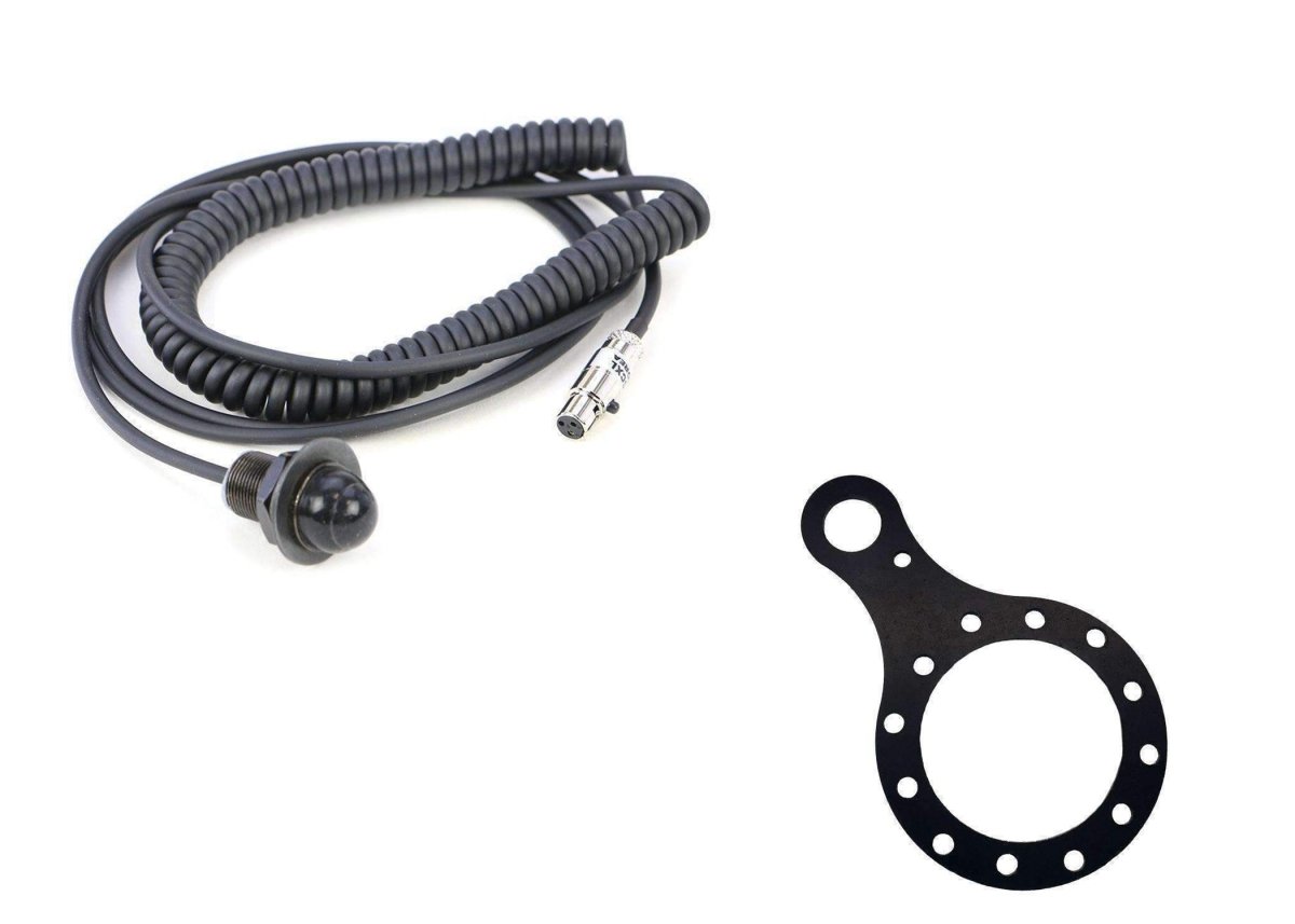 Hole Mount Steering Wheel Push to Talk Cable (PTT) with Coil Cord | Rugged Radios - Rad Parts