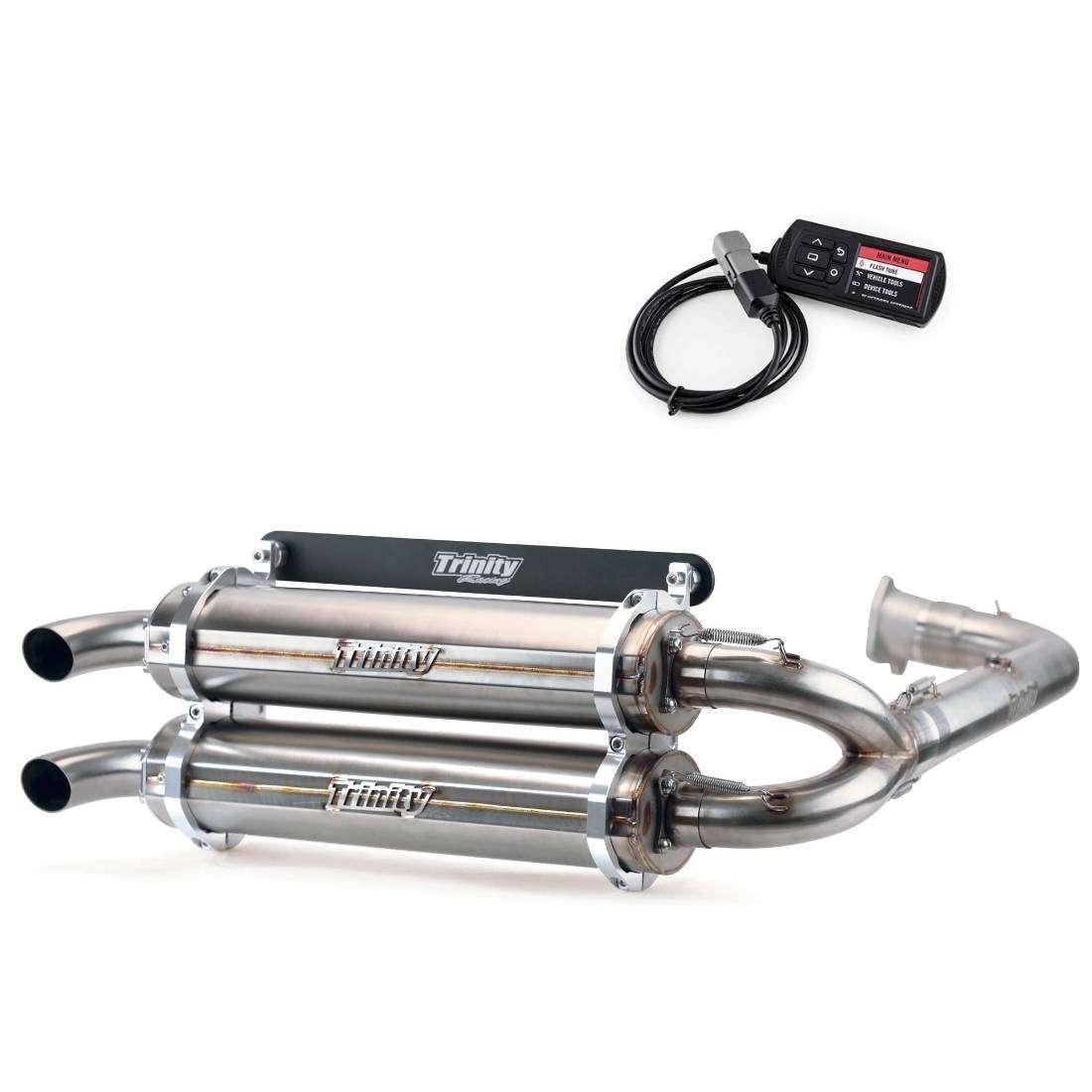 RZR Turbo Full Exhaust w tuner Stage 5 | TRINITY RACING
