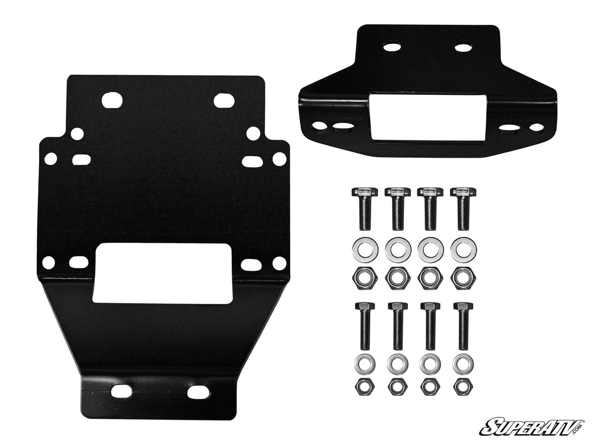 Polaris RZR XP 900 Winch Mounting Plate For 3500 lb. Winches