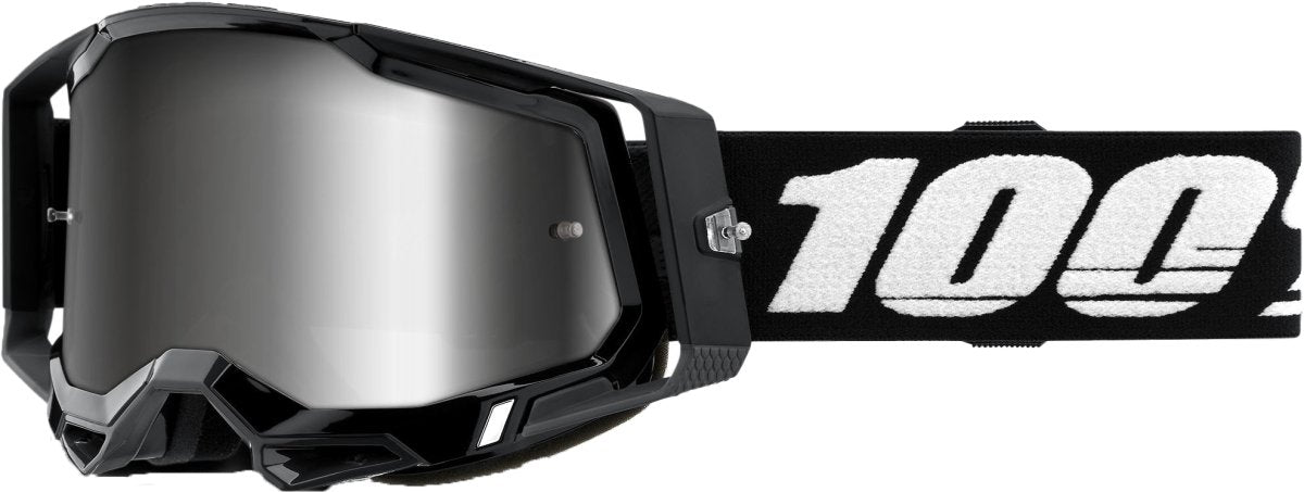 Racecraft 2 Goggle Black Mirror Silver Lens - Rad Parts