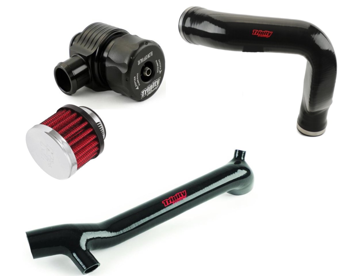 RZR Pro XP Upgraded Intake Tube & Boost Tube with Blow Off Valve with Free K&N BOV Filter by Trinity Racing - Rad Parts