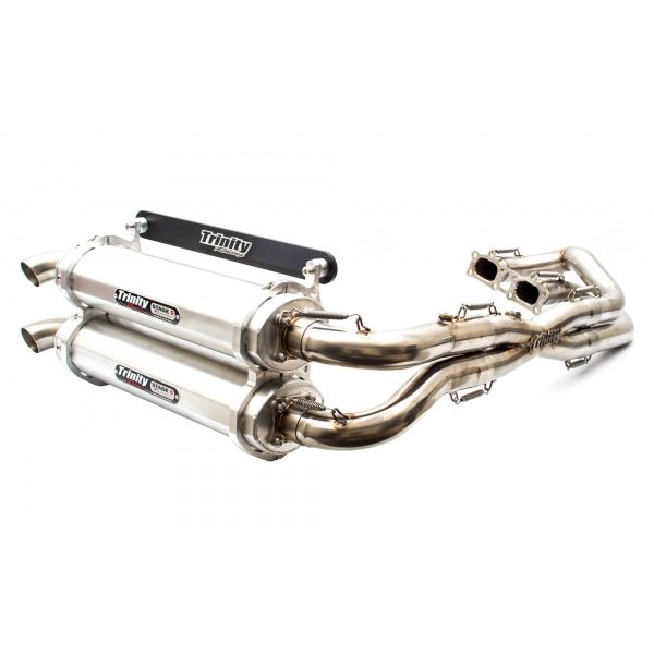 Trinity Racing Polaris RZR XP 1000 EXHAUST FULL DUAL SYSTEM FITS 2014-2023 STAGE 5 WITH POWERVISION TUNER - Rad Parts