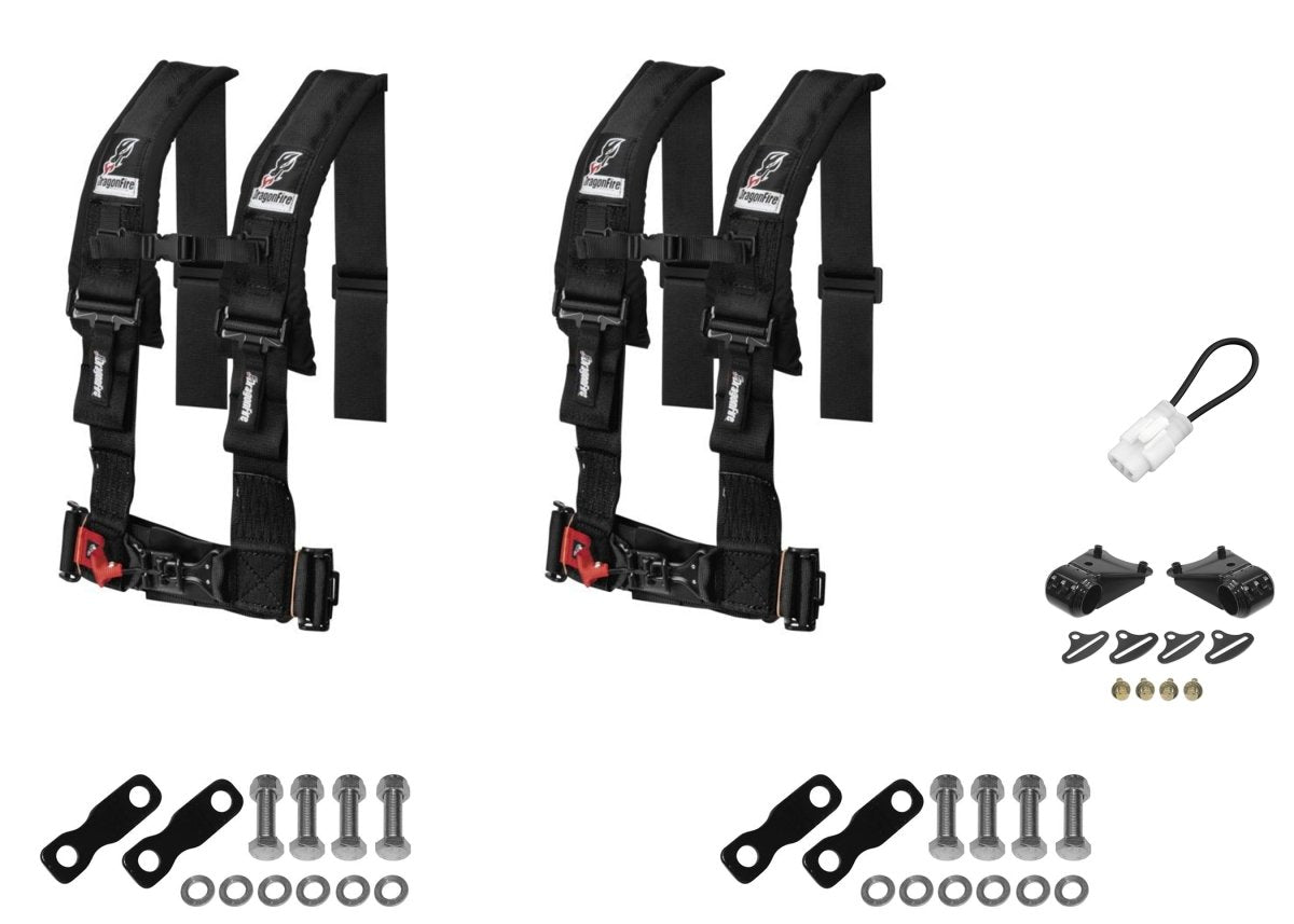 4 Point Harness (Pair) RZR Canam X3 1000 Turbo YXZ Polaris 1000 170 570 4 Point Harness (Pair) RZR Canam X3 1000 Turbo YXZ Polaris 1000 170 570